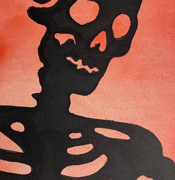 'Skeleton' Original Artwork