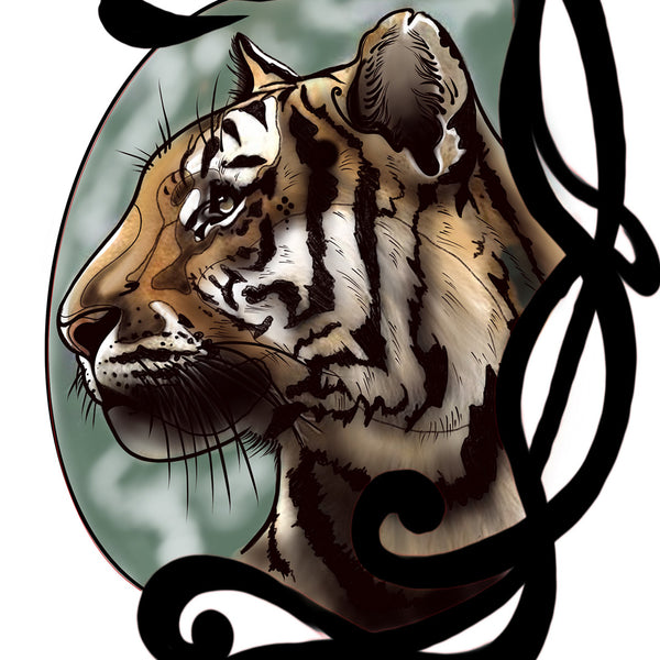 'Tiger' Print
