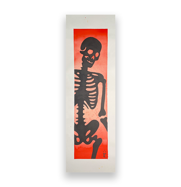 'Skeleton' Original Artwork