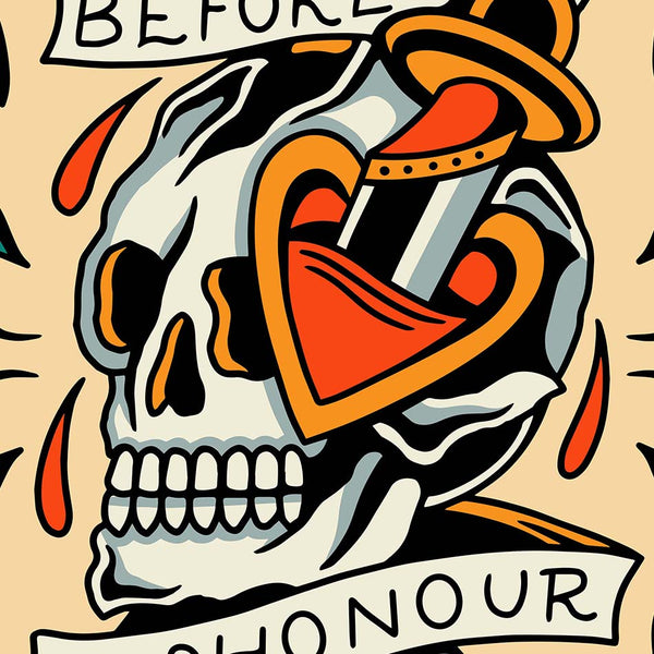 'Death Before Dishonour' Print