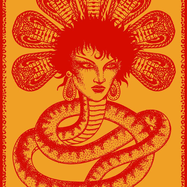 'Snake Lady' Print