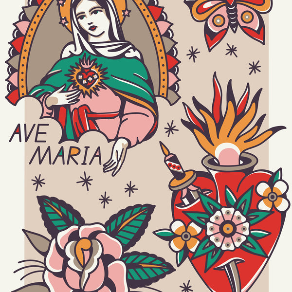 'Ave Maria' Print