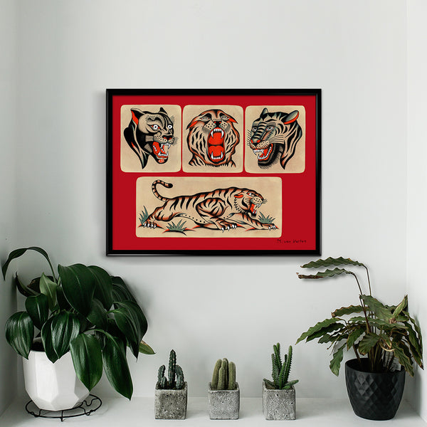 'M.V.H RED FLASH III' Print
