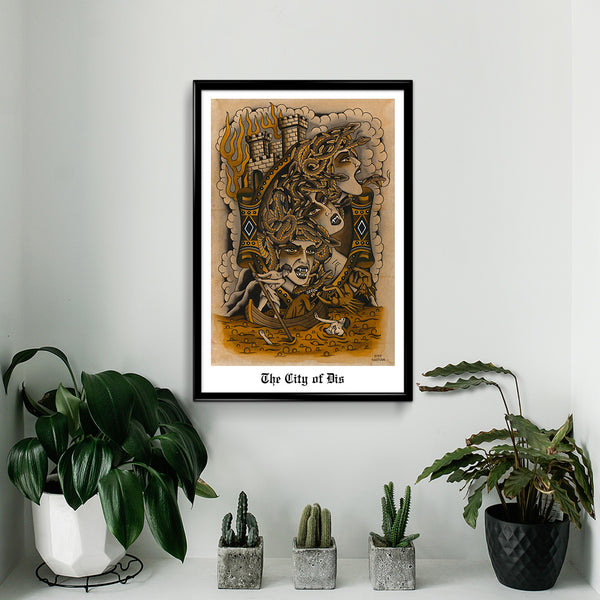 'The City of Dys' Print