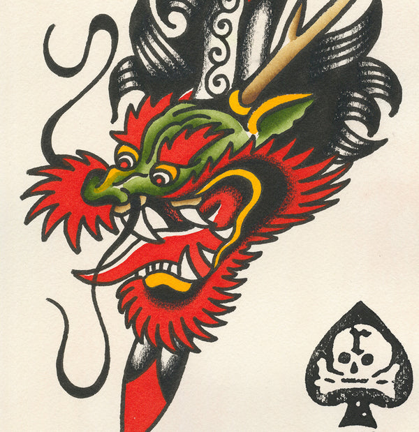 'Dragon Dagger' Original Artwork