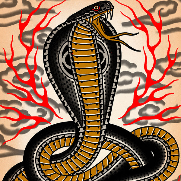 'Cobra' Print