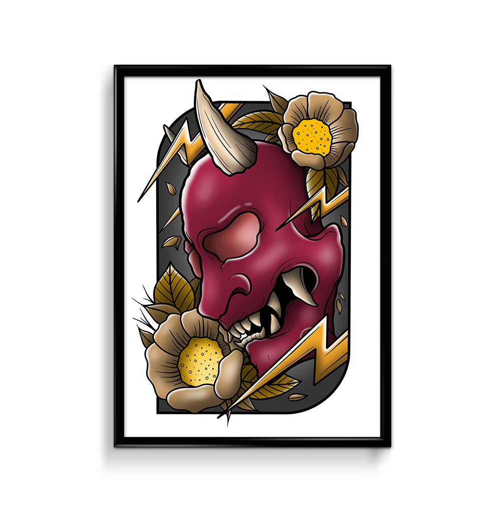 Few & Far Co. Premium Tattoo Prints