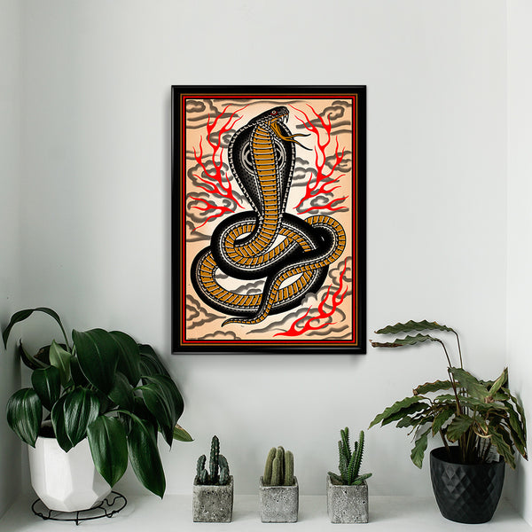 'Cobra' Print