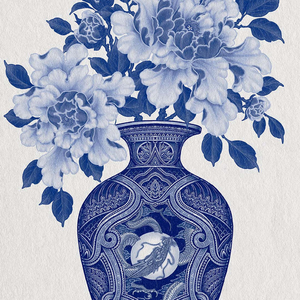 'Peony Vase' Print