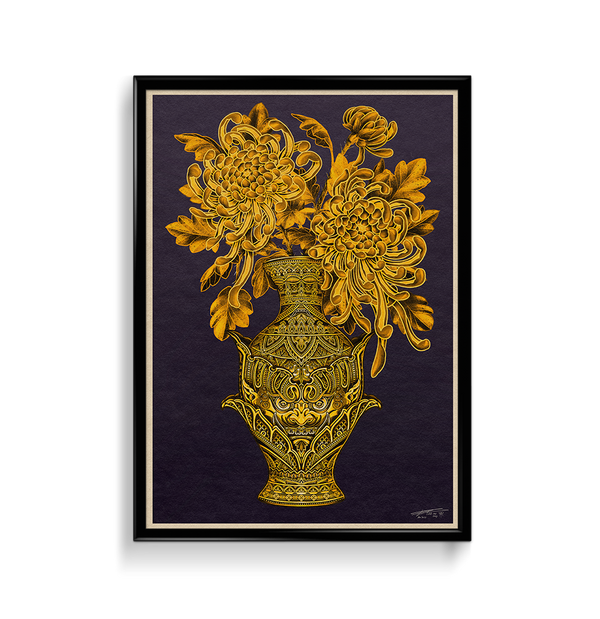 'The Seeing Vase Regal' Print
