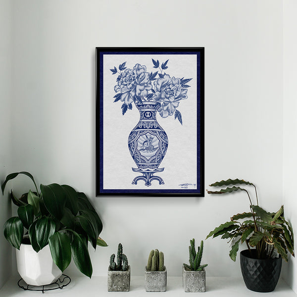'Emperor Vase' Print