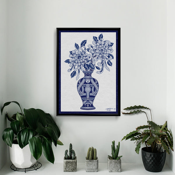 'Serpent Vase' Print